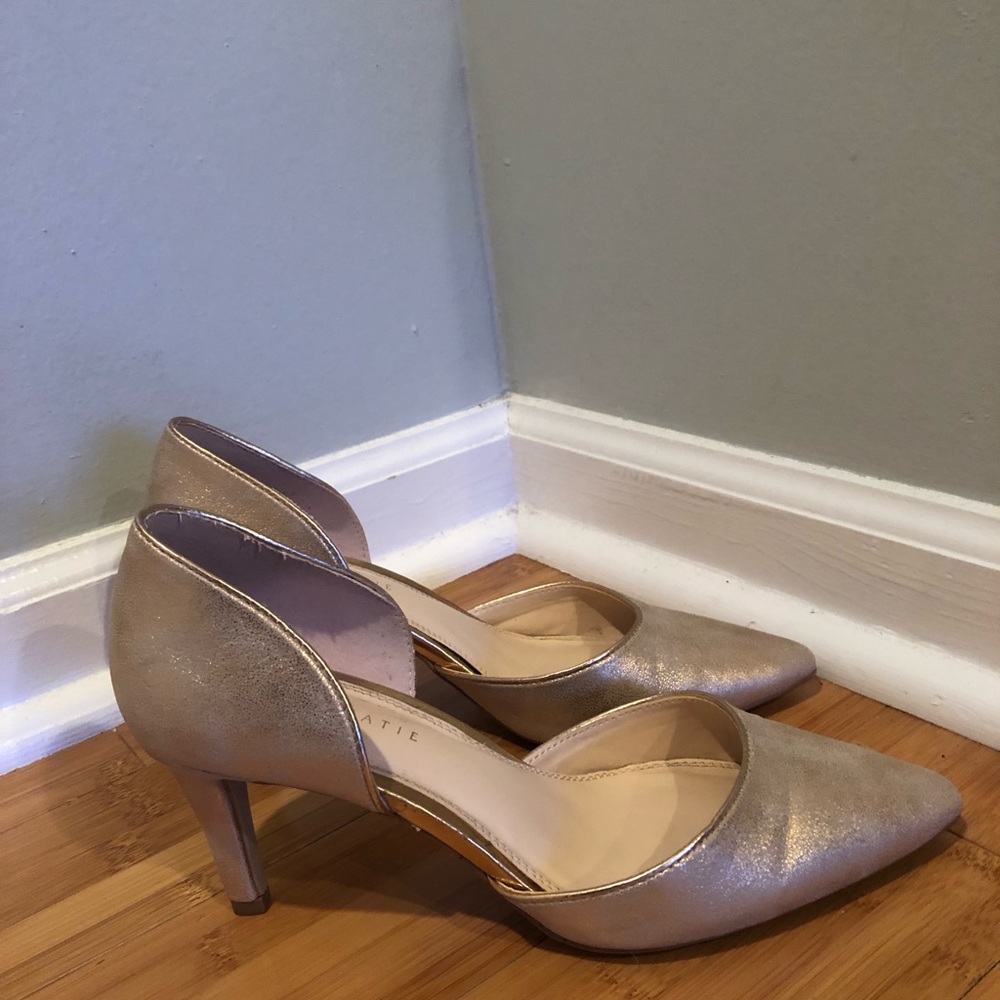 Rose Gold Pumps - worn once!